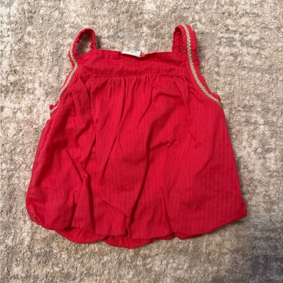Disney Red Kids Bubble Blouse size 4T - Picture 3 of 4
